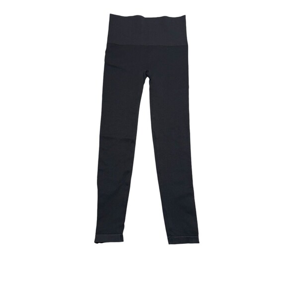 SPANX Black Look at Me Seamless Side Zip Leggings Women's Size Large - Picture 2 of 9